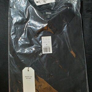 Express 1MX Extra Slim Modern Tech Dress Shirt (Medium)